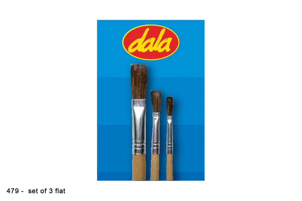 479 Pony Brush Flat - 3's