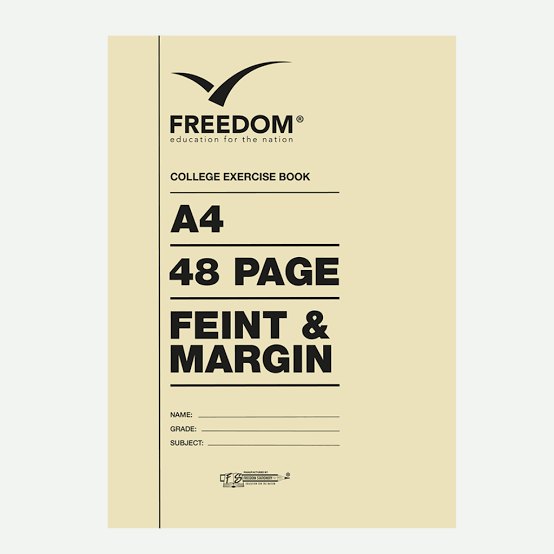 48 Page A4 College books Feint and Margin