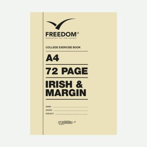 72 Page A4 College books Irish and Margin