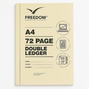 72 Pages A4 Accounting books Double Ledger