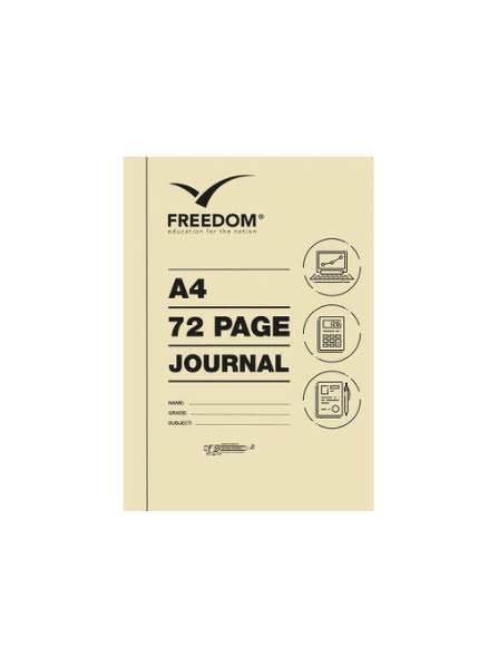 72 Pages A4 Accounting books Journal