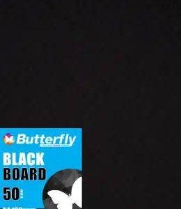 Board - A4 160gsm Bright - Pack of 50 (Black)