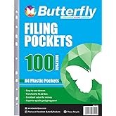 Filing Pockets - A4 40µm - 100 Pockets