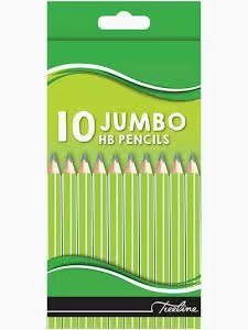 Jumbo Triangular Beginners Pencil 10's