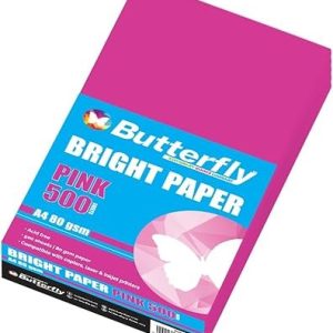 Paper - A4 80gsm Bright - Reams 500 (Pink)