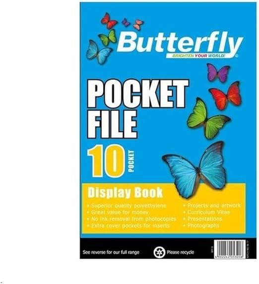 Pocket File - A4 - 10 Page Display Book