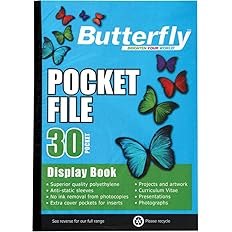 Pocket File - A4 50µm - 30 Page Display Book