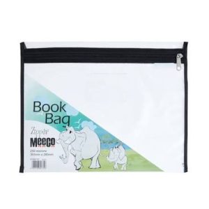 PVC Book Bag - A4 With Zip